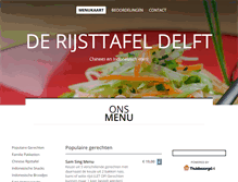 Tablet Screenshot of de-rijsttafel.nl